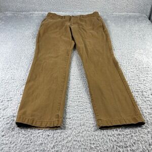 Gap Essential Khaki Slim Mens 32x30 Brown Tobacco Chino Pants